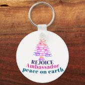 Christmas Tree Schlüsselanhänger (Rückseite)