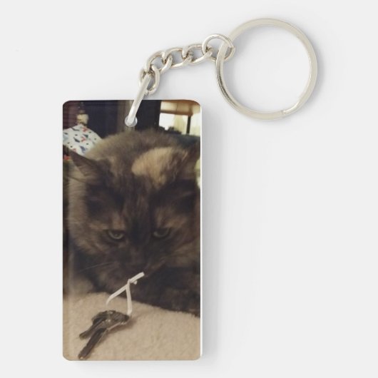 Christmas Tree Schlüsselanhänger von RoseWrites (Rückseite)