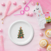 Christmas Tree Sea Turtle Turtles Tortoise T-Shirt Pappteller (Party)