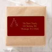 Christmas Tree Silhouette shipping (Insitu)