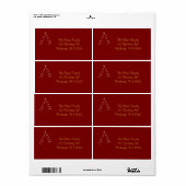 Christmas Tree Silhouette shipping (Vorne)