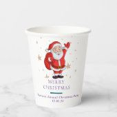 Christmas Tree Snowman Christmas Party  I Pappbecher (Vorderseite)