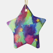 CHRISTMAS TREE Star Keramik Ornament (Links)