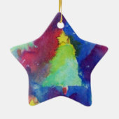CHRISTMAS TREE Star Keramik Ornament (Hinten)