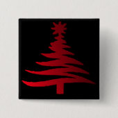 Christmas Tree Stencil Red Button (Vorderseite)