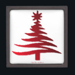 Christmas Tree Stencil Red Kiste<br><div class="desc">Thank You for visiting The Holiday Christmas Shop! You are viewing The Lee Hiller Designs Holiday Collection of Home and Office Decor, Apparel, Ohrs, Collectibles and more. The Designs inklusive Lee Hiller Fotogray in Hand Drawn Mixed Media and Digital Art Collection.</div>