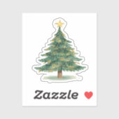 Christmas Tree Sticker (Blatt)