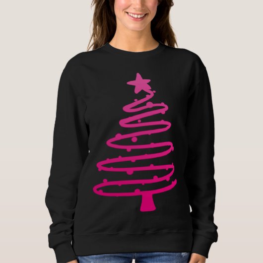Christmas Tree Sweatshirt (Vorderseite)