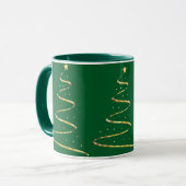 Christmas Tree Swirl Tasse (Vorderseite Links)