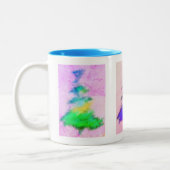 Christmas Tree Tasse Baby Blue Räume (Links)