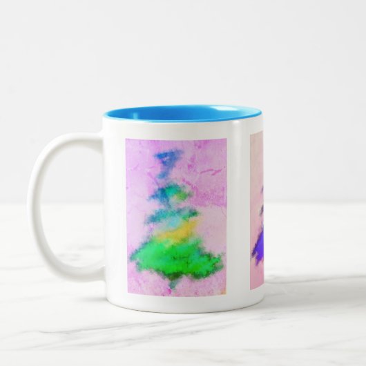 Christmas Tree Tasse Baby Blue Räume (Links)