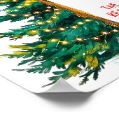 Christmas Tree The Season Jesus Cross The Reason  Poster (Ecke)