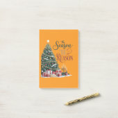 Christmas Tree The Season The Reason Post-it Klebezettel (Auf Schreibtisch)