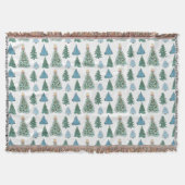 Christmas Tree Throw Blanket Decke (Vorderseite)