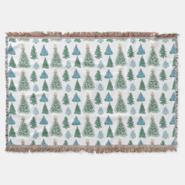 Christmas Tree Throw Blanket Decke