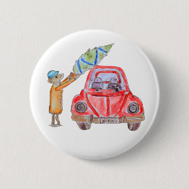 Christmas Tree Time! Button