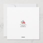 Christmas Tree Time! Feiertagskarte (Rückseite)