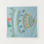 Christmas tree wandteppich (Vorderseite (Horizontal))