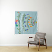 Christmas tree wandteppich (Beispiel (Horizontal))