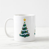Christmas tree with Snow Mug Kaffeetasse (Links)
