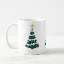 Christmas tree with Snow Mug Kaffeetasse