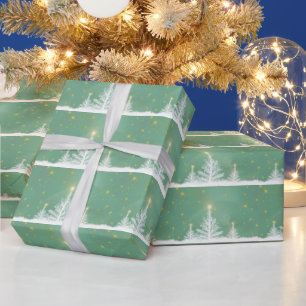 Christmas Tree Wonderland Art Geschenkpapier