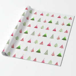 Christmas Tree Wrapping Paper Geschenkpapier