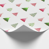Christmas Tree Wrapping Paper Geschenkpapier (Ecke)