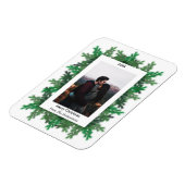 Christmas Tree Zweig Foto Magnet (Linke Seite)