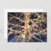 Christmas Treehouse Postcard Postkarte (Vorne/Hinten)