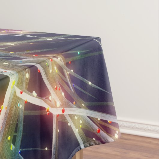 Christmas Treehouse Tablecloth Tischdecke (Beispiel)