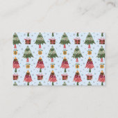 Christmas Trees 2 Visitenkarte (Vorderseite)