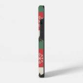 Christmas trees and white snow iPhone hülle (Linke Seite)