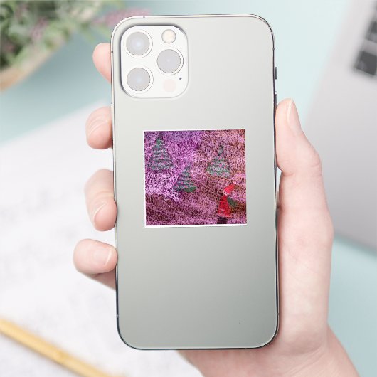 Christmas trees aufkleber (Telefon)