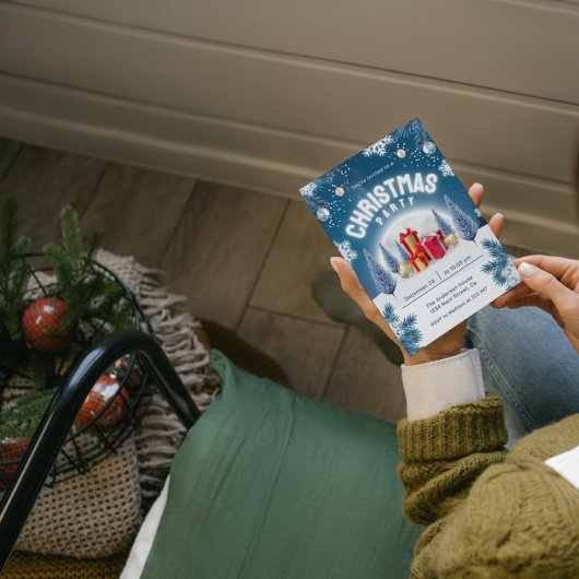 Christmas Trees Christmas Einladung