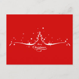 Christmas Trees Feiertagspostkarte