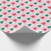 Christmas Trees Geschenkpapier (Ecke)