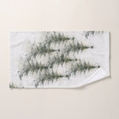 Christmas trees in the Woods Handtuch (Handtuch)