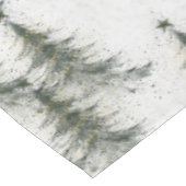 Christmas trees in the Woods Tischdecke (Schrägansicht)