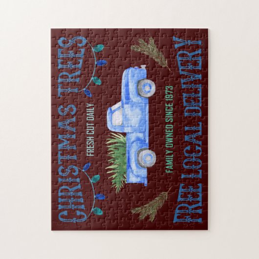 CHRISTMAS TREES PUZZLE (Vertikal)