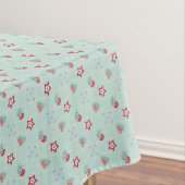 Christmas, trees, snowflakes, stars, colorful tischdecke (Beispiel)