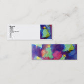 CHRISTMAS TREM 2 MINI VISITENKARTE (Vorne/Hinten)