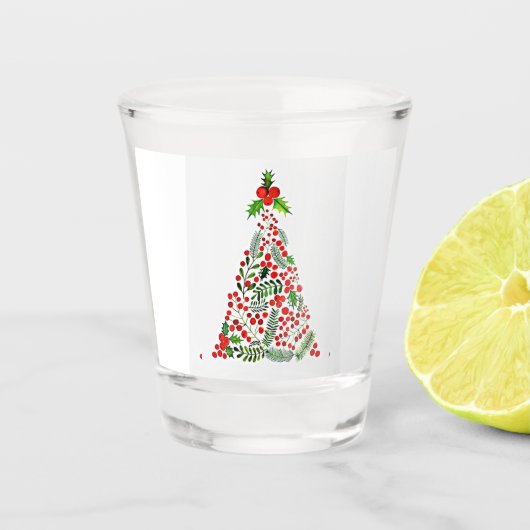 CHRISTMAS TREM ADORABLE SHOT GLASS SCHNAPSGLAS (Vorderseite)