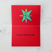 CHRISTMAS TREms by Slipperywindow Feiertagskarte (Innenseite)