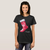 Christmas Trendy Minimalistisch T-Shirt (Vorne ganz)
