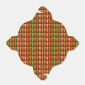 Christmas Tri Trees Geschenkschachtel (Ungefaltet)