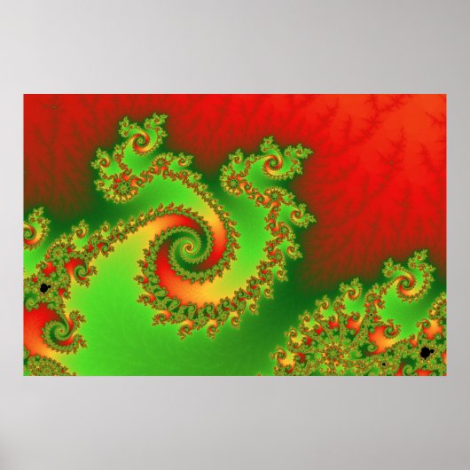 Christmas Triple Twirl Poster (Vorne)