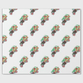 Christmas Truck Geschenkpapier (Flach)