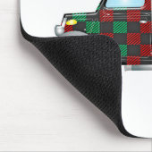 Christmas Truck Mousepad (Ecke)