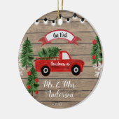 CHRISTMAS TRUCK Rustikale Weihnachtsschmuck (Links)